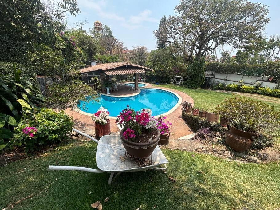 Relajacion En Rancho Cortes Cazahuate Villa Cuernavaca Esterno foto